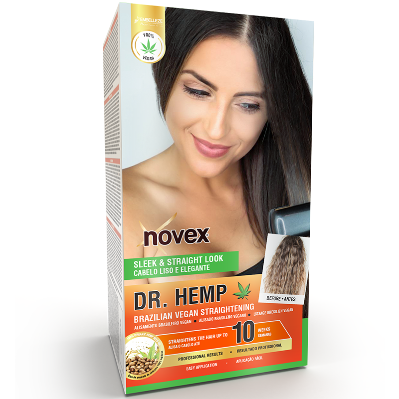 Novex  Hemp Vegan Straightening Kit