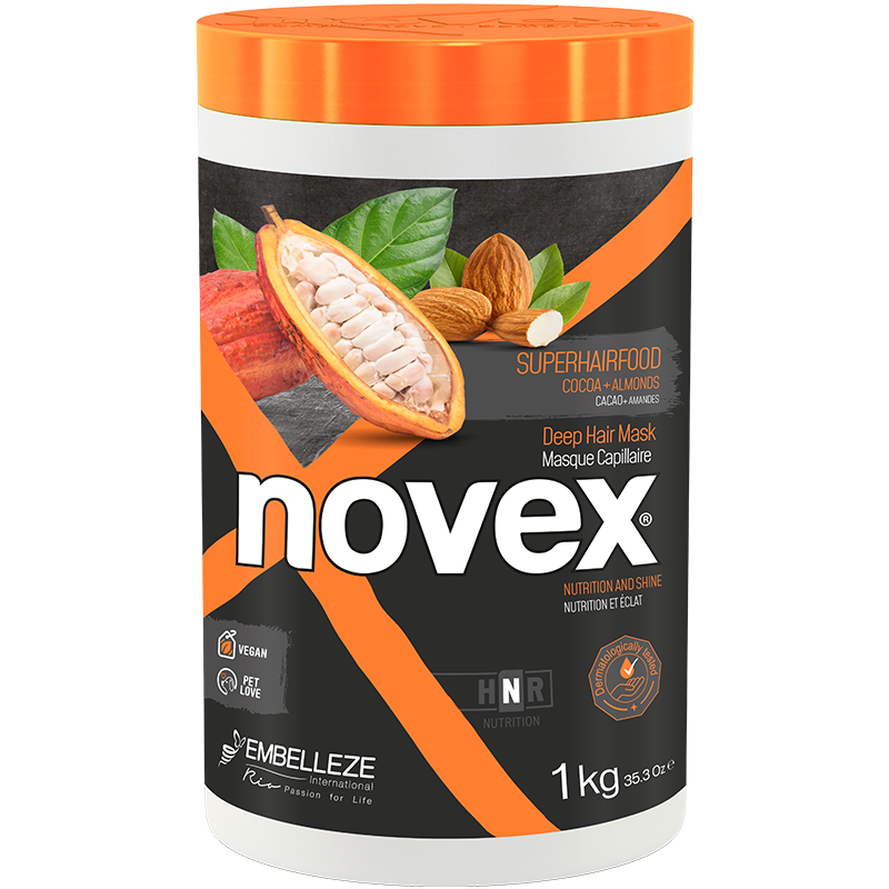 Novex Superhairfood Cocoa And Almond Hair Mask 1Kg