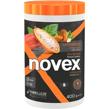 Load image into Gallery viewer, Novex Superhairfood Cocoa And Almond Hair Mask 400g
